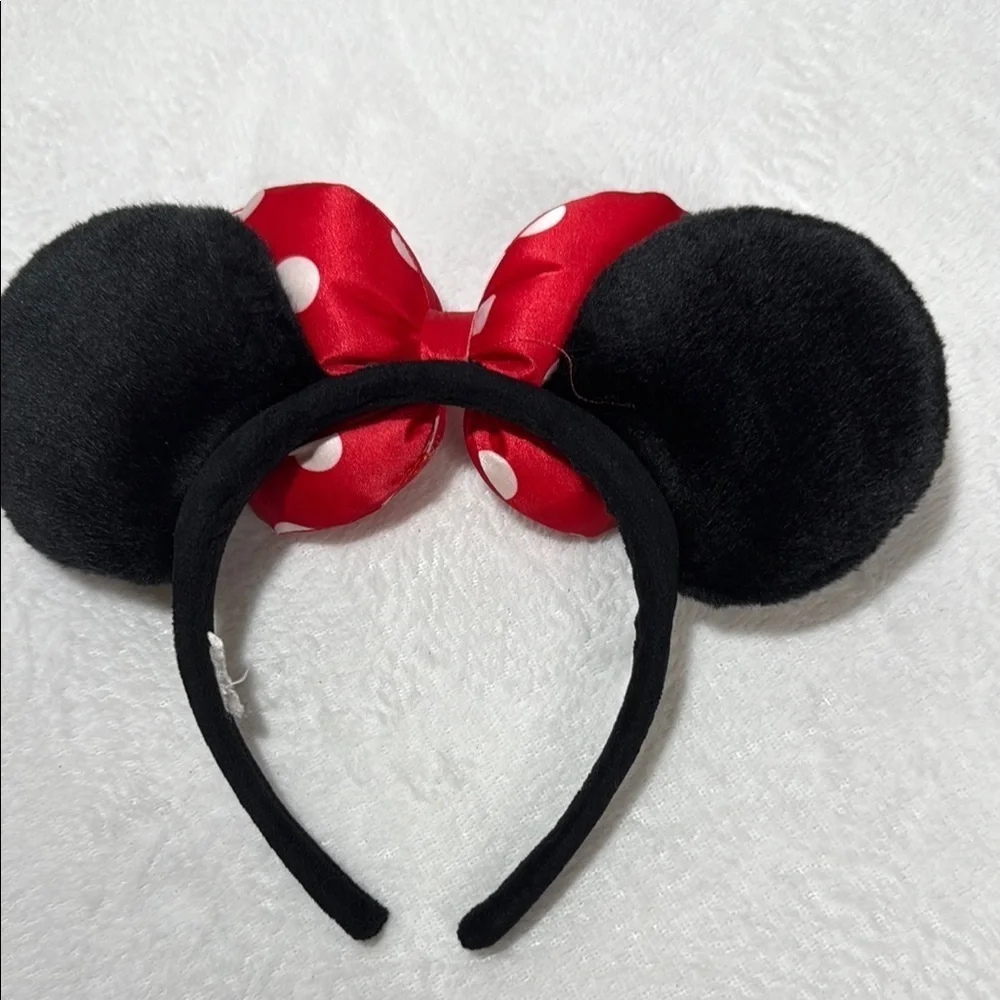 Mini Mouse Polka Dot Bow Ears Headband